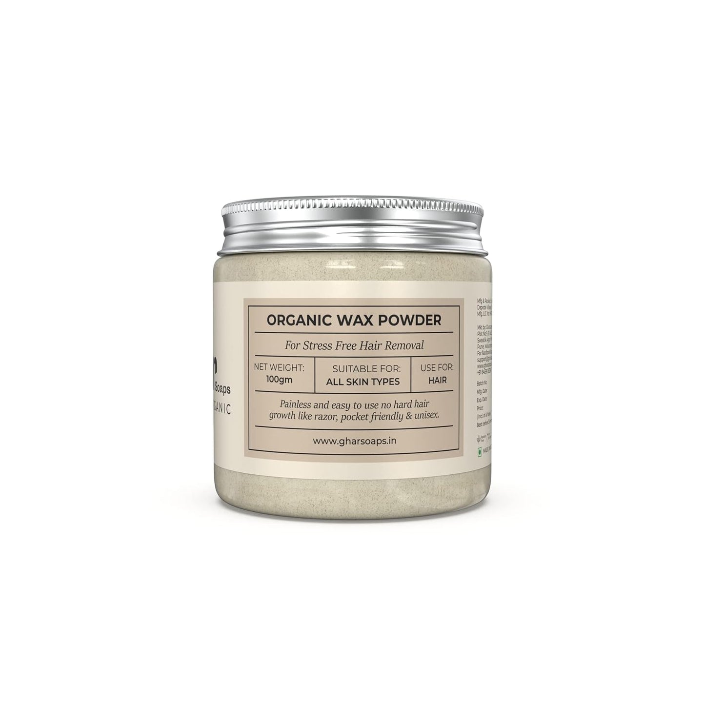 Ekin Skin's Organic Wax Powder